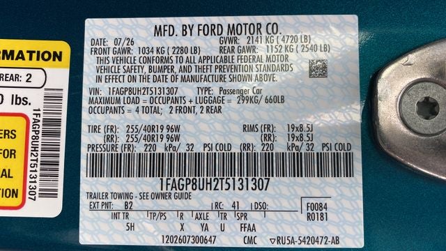 2026 Ford Mustang EcoBoost Premium
