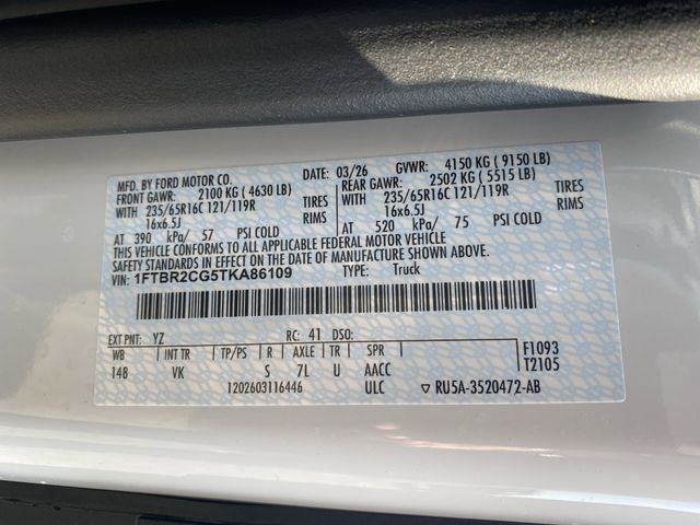 2026 Ford Transit-250 Base