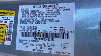 2024 Ford Mustang GT