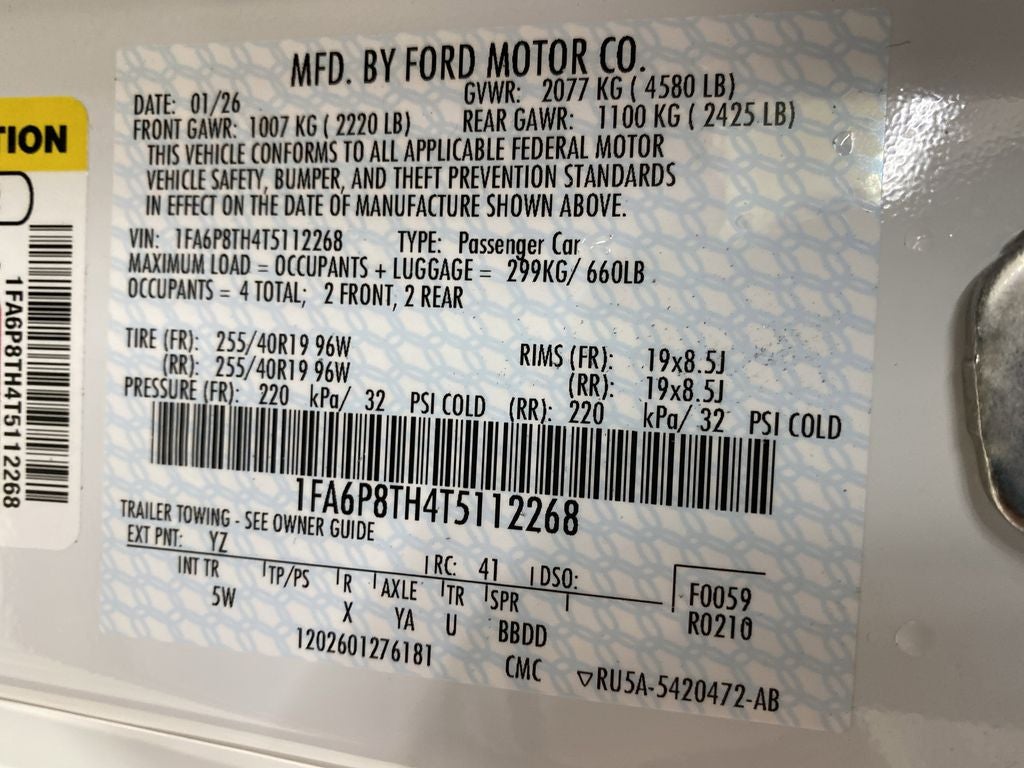 2026 Ford Mustang EcoBoost Premium