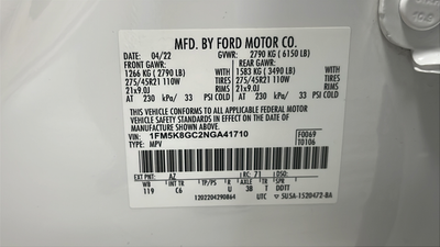 2022 Ford Explorer ST