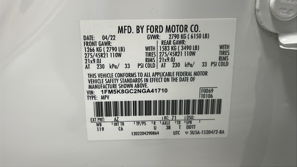 2022 Ford Explorer ST