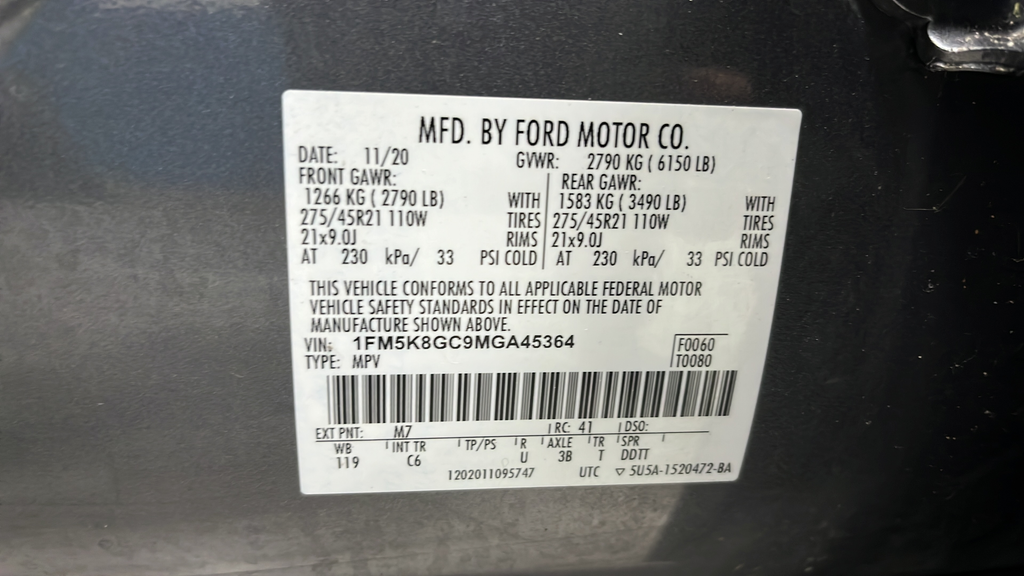 2021 Ford Explorer ST