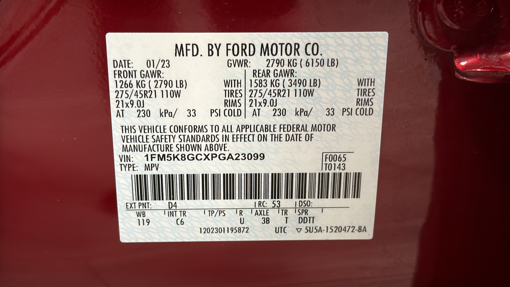 2023 Ford Explorer ST