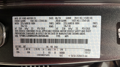 2024 Ford Escape ST-Line
