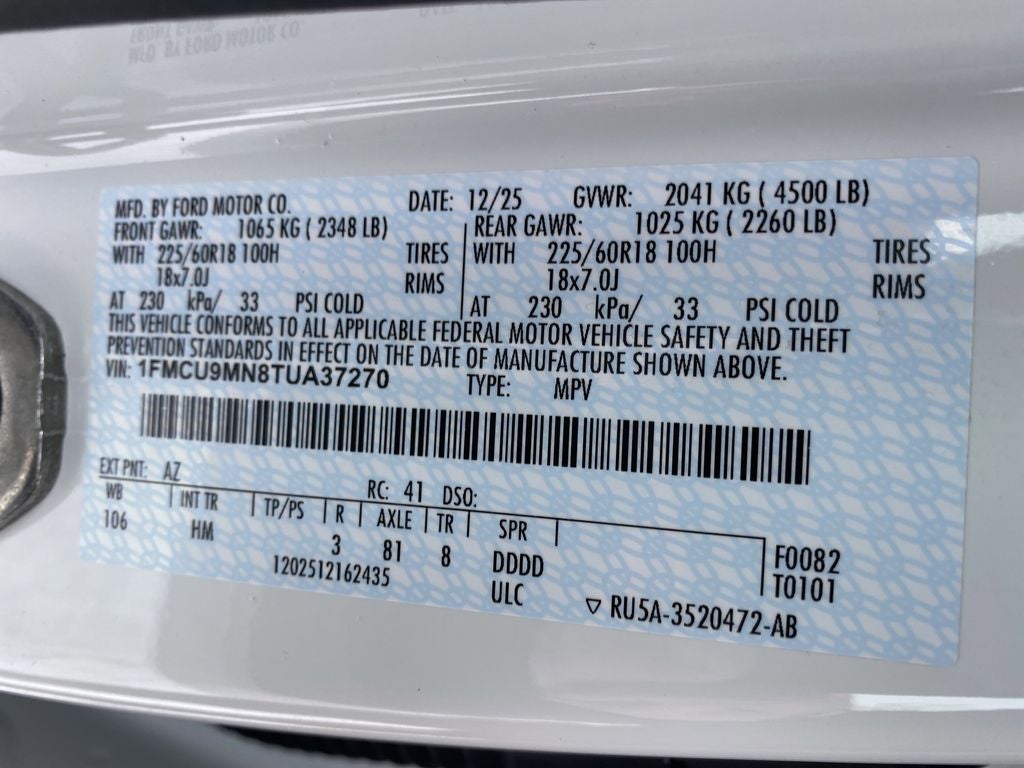 2026 Ford Escape ST-Line