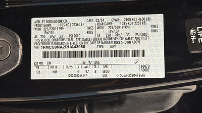 2024 Ford Escape ST-Line Select
