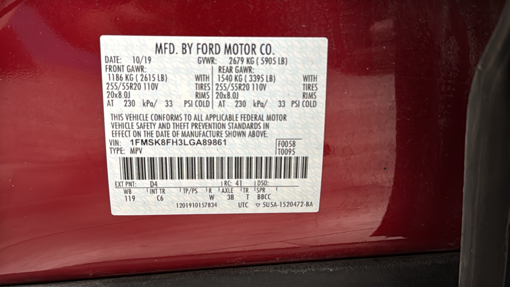2020 Ford Explorer Limited