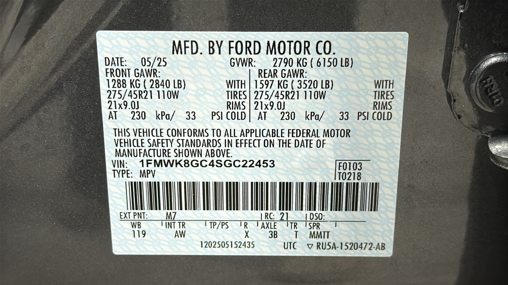 2025 Ford Explorer ST