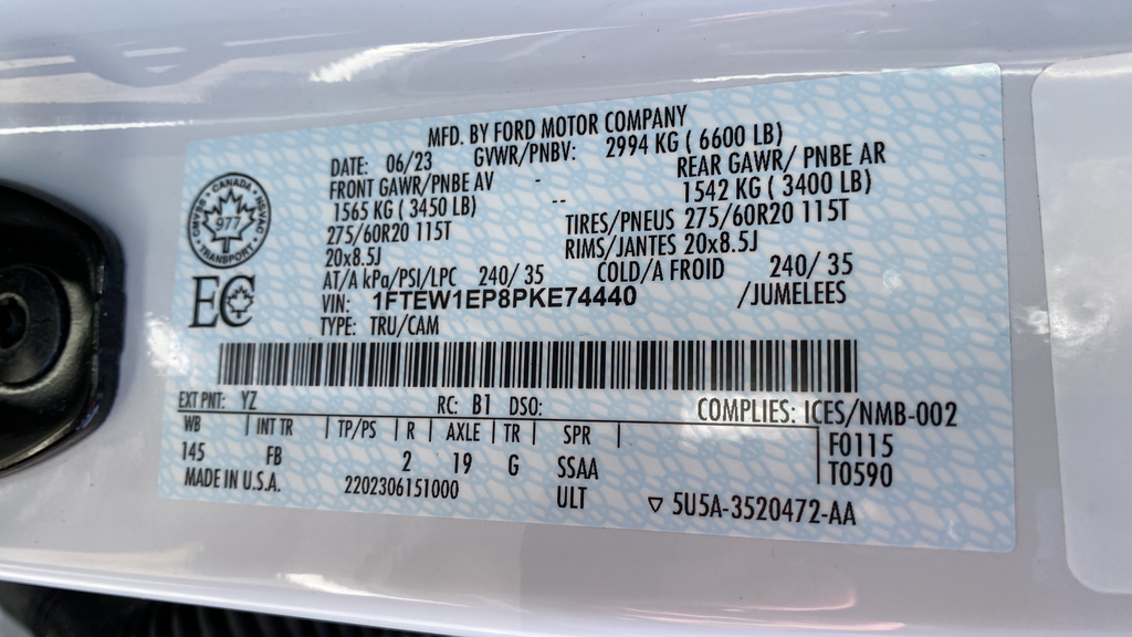 2023 Ford F-150 XLT