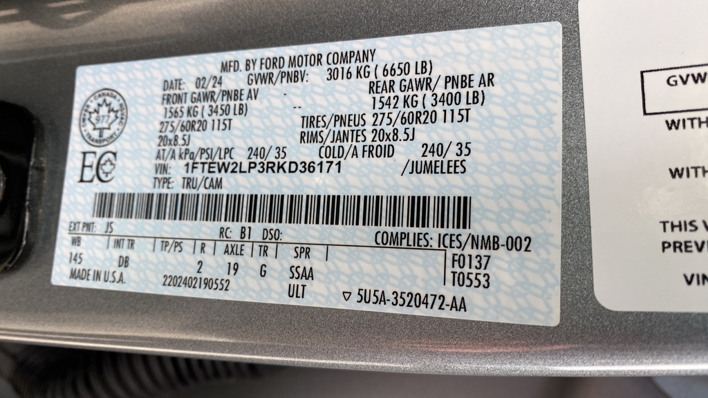 2024 Ford F-150 STX