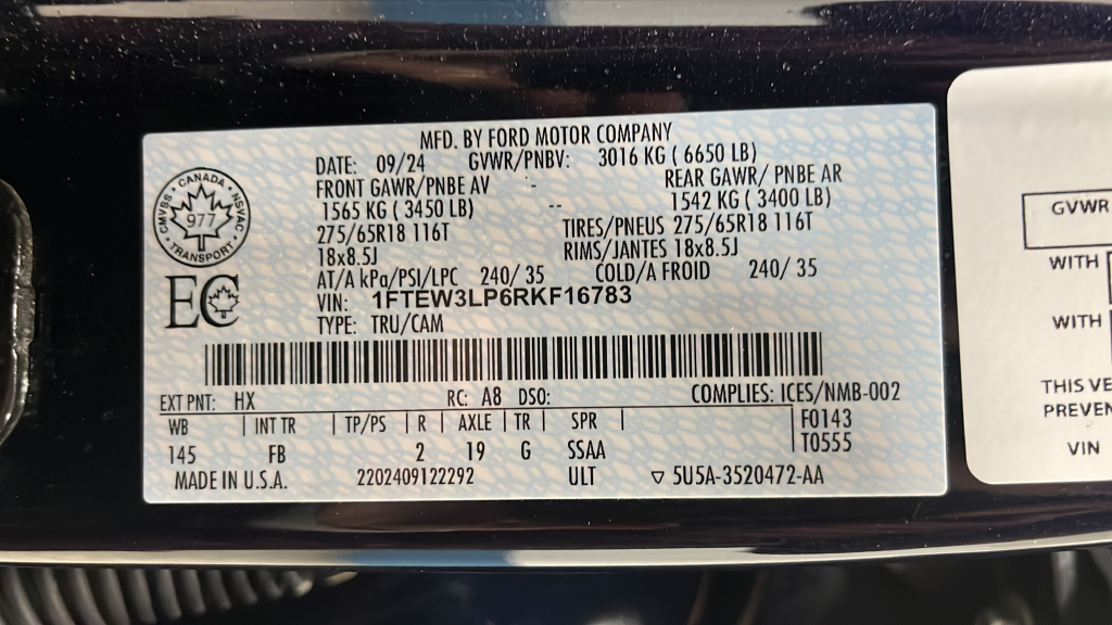 2024 Ford F-150 XLT