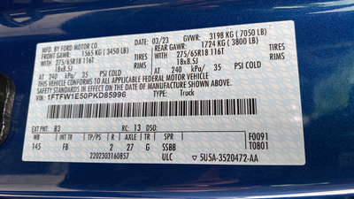 2023 Ford F-150 XLT