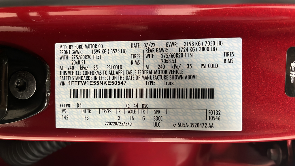 2022 Ford F-150 XLT