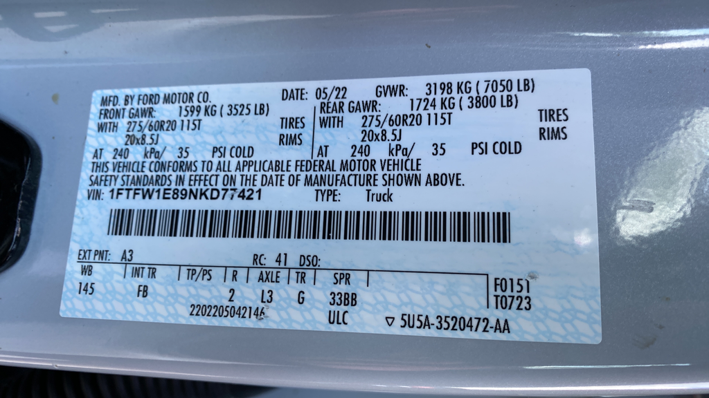 2022 Ford F-150 XLT