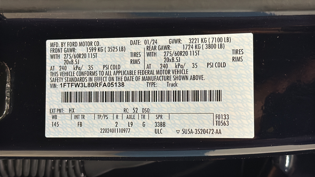 2024 Ford F-150 XLT
