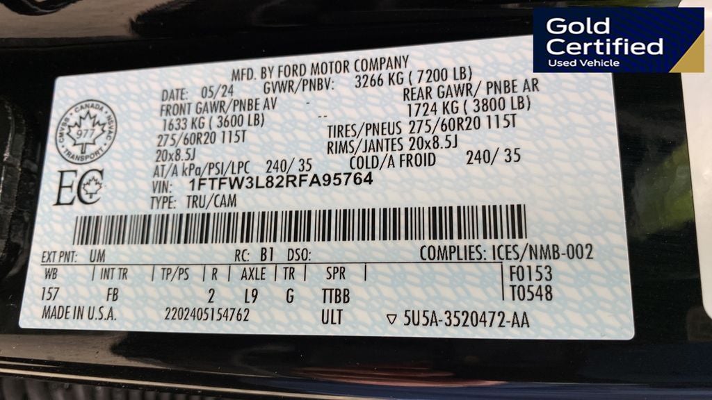 2024 Ford F-150 XLT