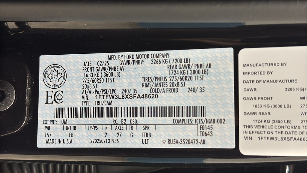 2025 Ford F-150 XLT