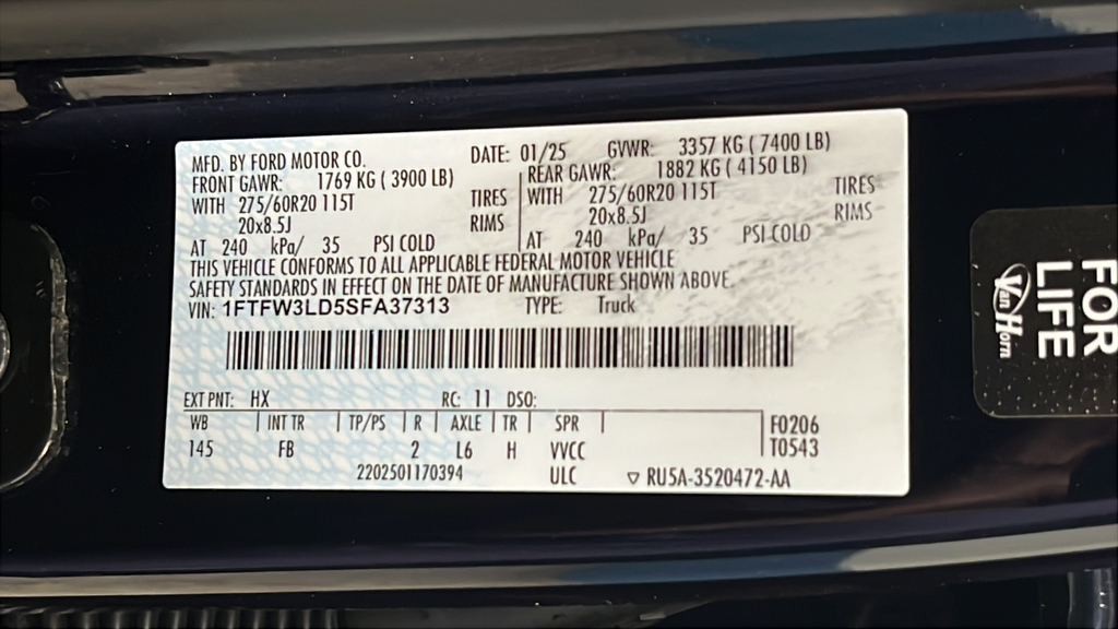2025 Ford F-150 XLT Hybrid