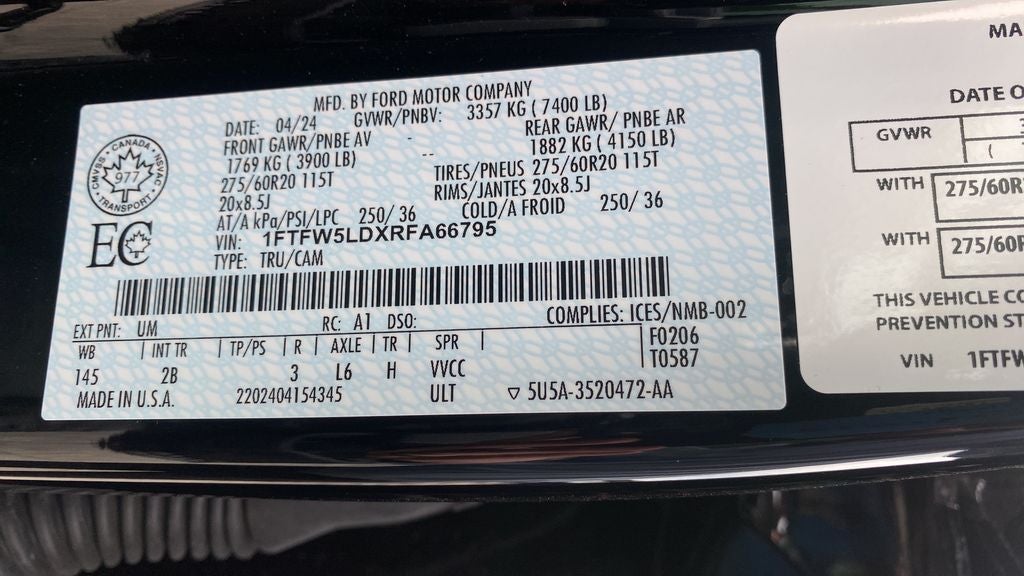 2024 Ford F-150 Lariat Hybrid