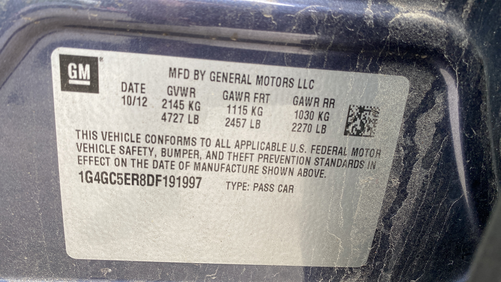 2013 Buick LaCrosse Leather Group