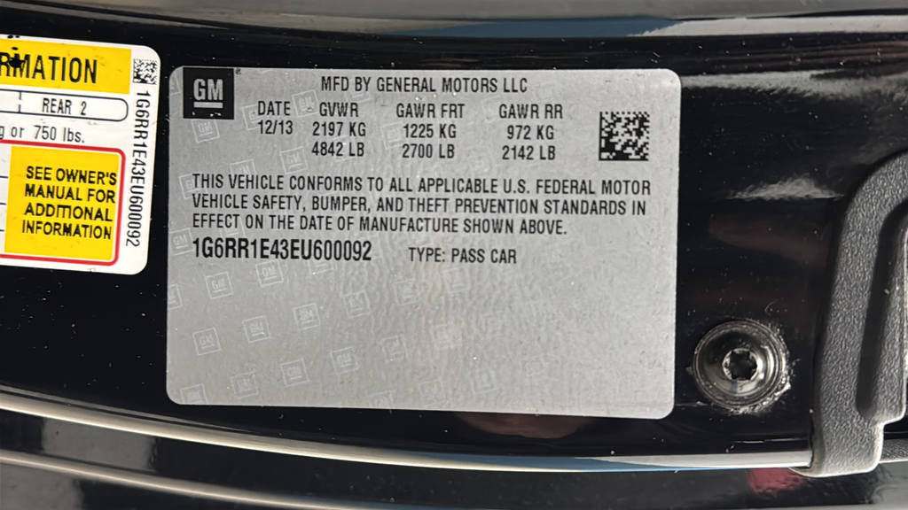 2014 Cadillac ELR Base Hybrid