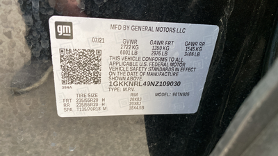 2022 GMC Acadia SLE
