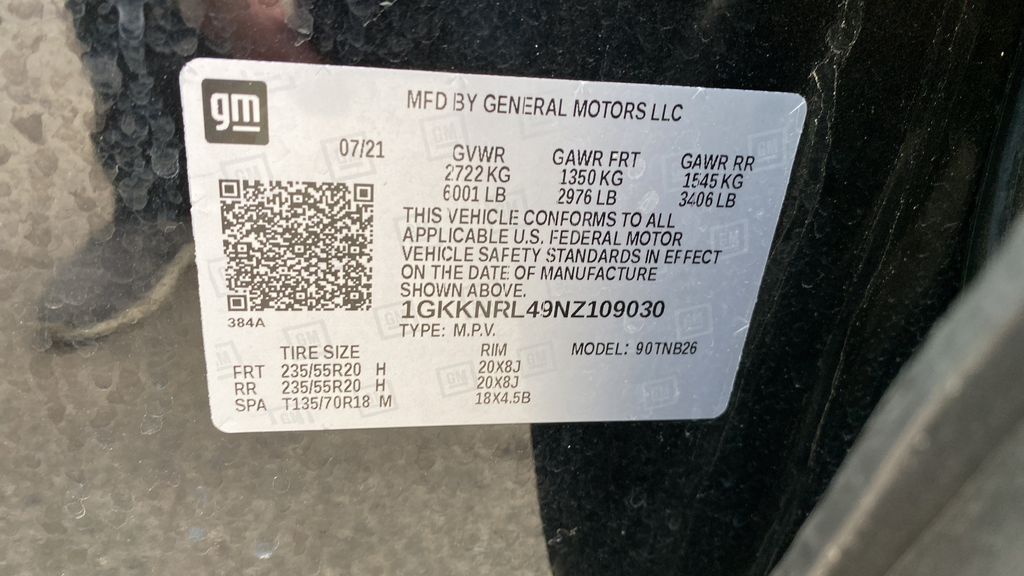 2022 GMC Acadia SLE