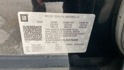 2020 GMC Yukon SLT