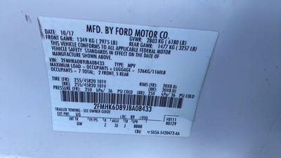 2018 Ford Flex Limited