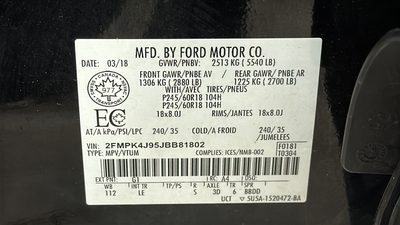 2018 Ford Edge SEL