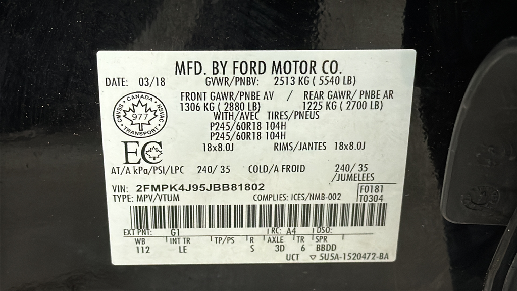 2018 Ford Edge SEL
