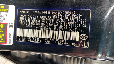 2014 Toyota Corolla LE Plus