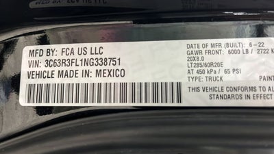 2022 RAM 3500 Limited Longhorn Diesel