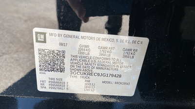 2018 Chevrolet Silverado 1500 LT LT2