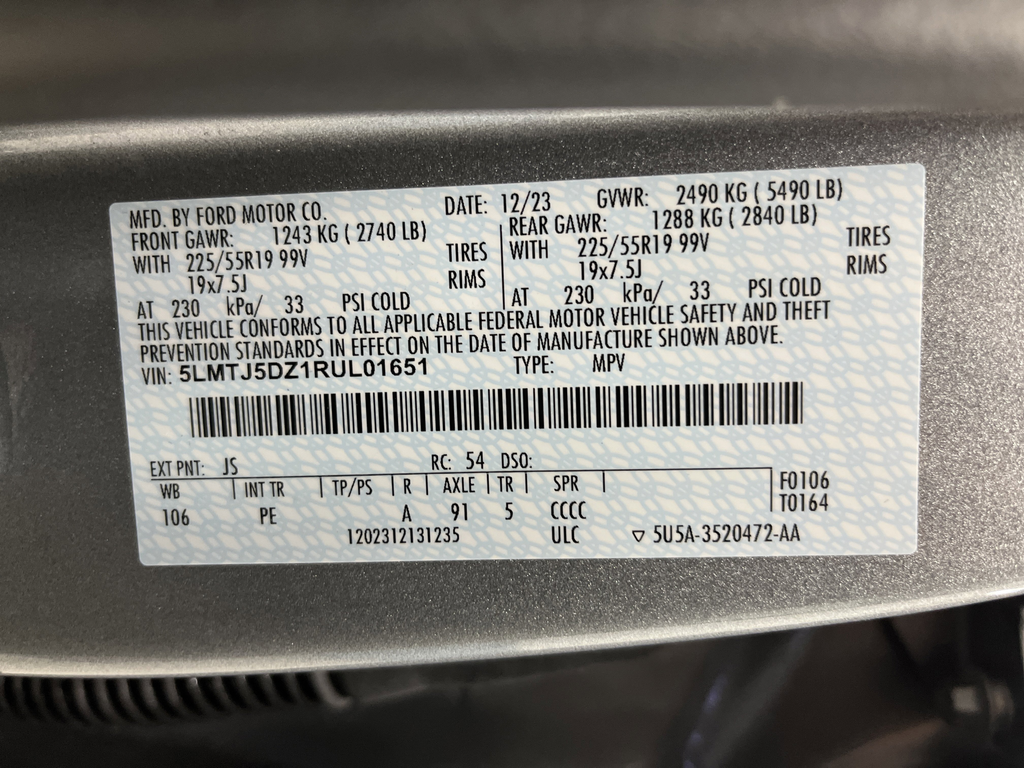 2024 Lincoln Corsair Plug-In Hybrid Grand Touring Hybrid