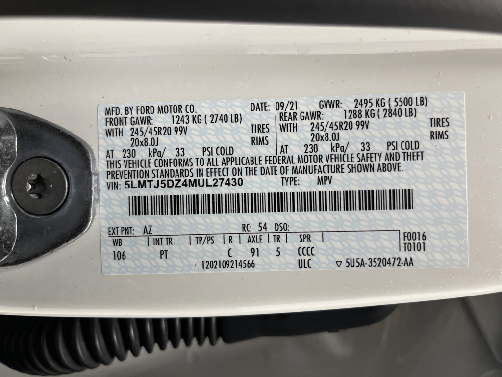 2021 Lincoln Corsair Plug-In Hybrid Grand Touring