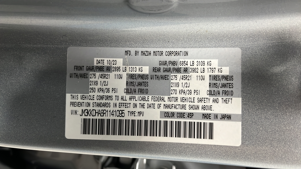 2024 Mazda Mazda CX-90 PHEV Premium Hybrid