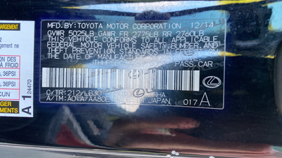 2015 Lexus RC F