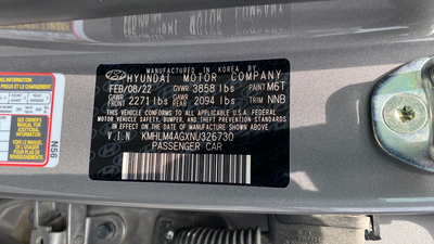 2022 Hyundai Elantra SEL