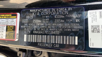 2025 Kia K5 GT-Line