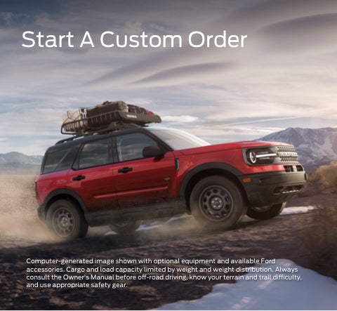 Start a custom order | Van Horn Ford of Sheboygan in Sheboygan WI