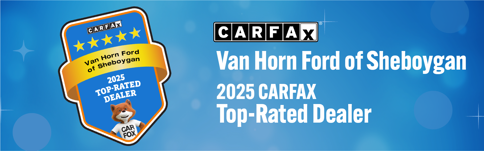 Carfax at Van Horn Ford of Sheboygan in Sheboygan WI